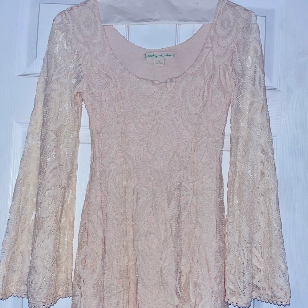 Urban outfitters cream mini dress